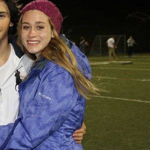 Purple patterned columbia ski jacket